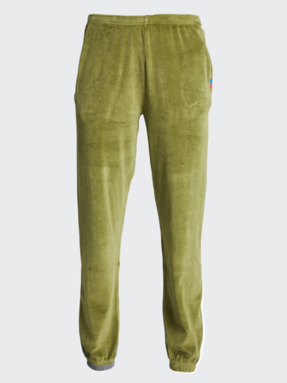 KULE Green Velour Joggers Medium